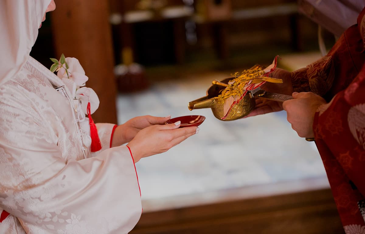 The beauty of a Japanese wedding