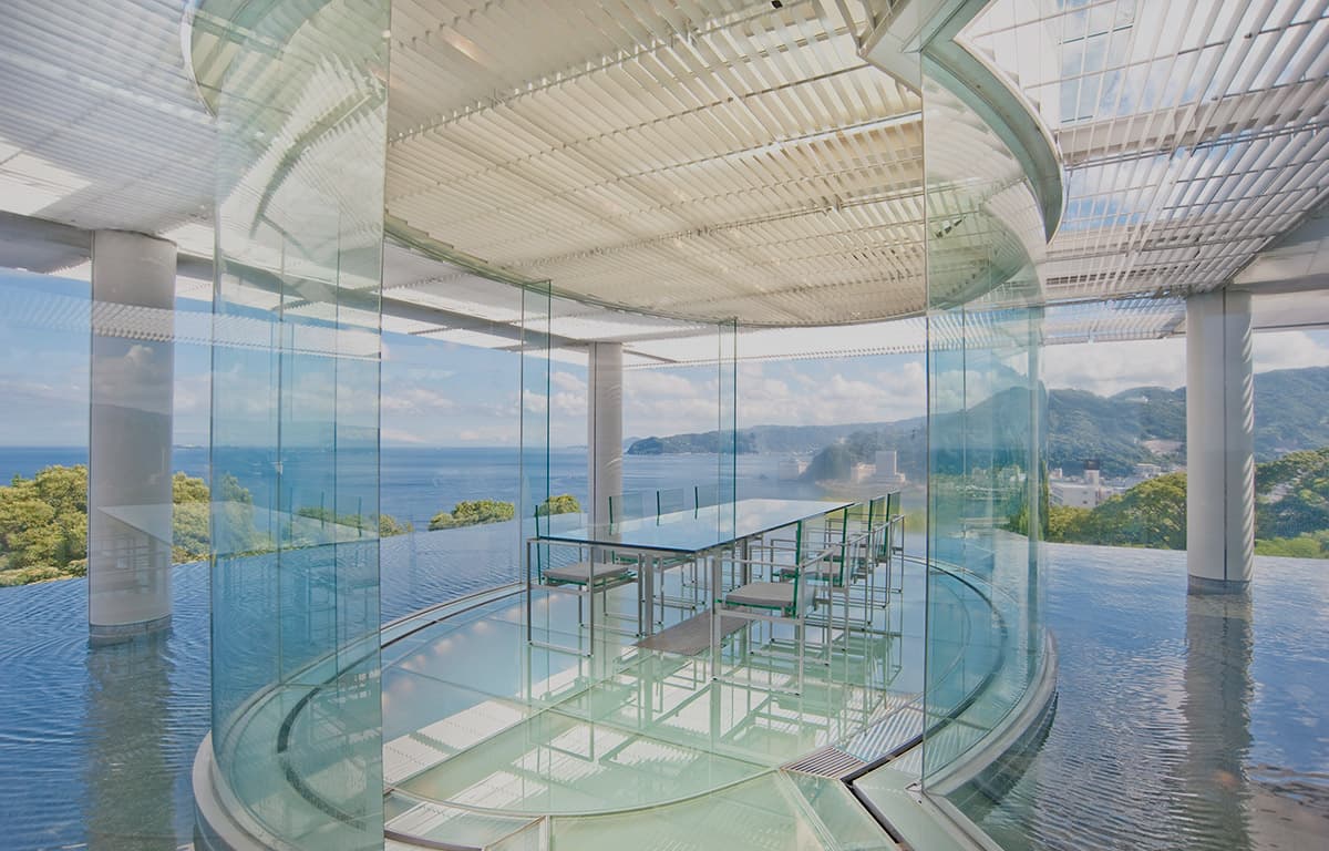 Atami Kaihourou - The water and glass ryokan designed by Kengo Kuma