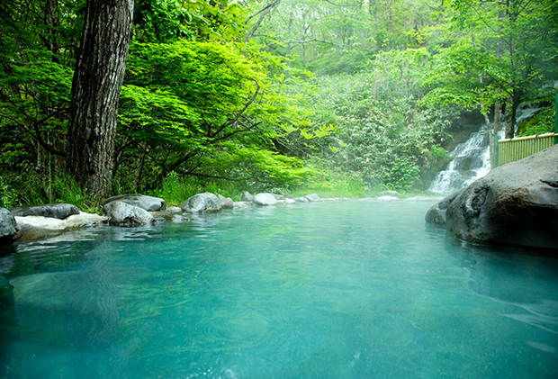 The myth of ancient hot spring